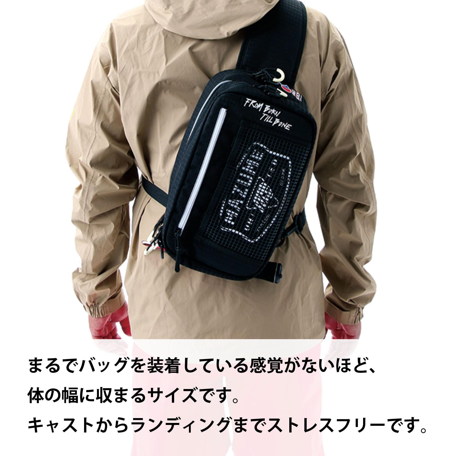 マズメ MZBK-600 2024 mazume レッドムーンワンショルダーIV ブラック